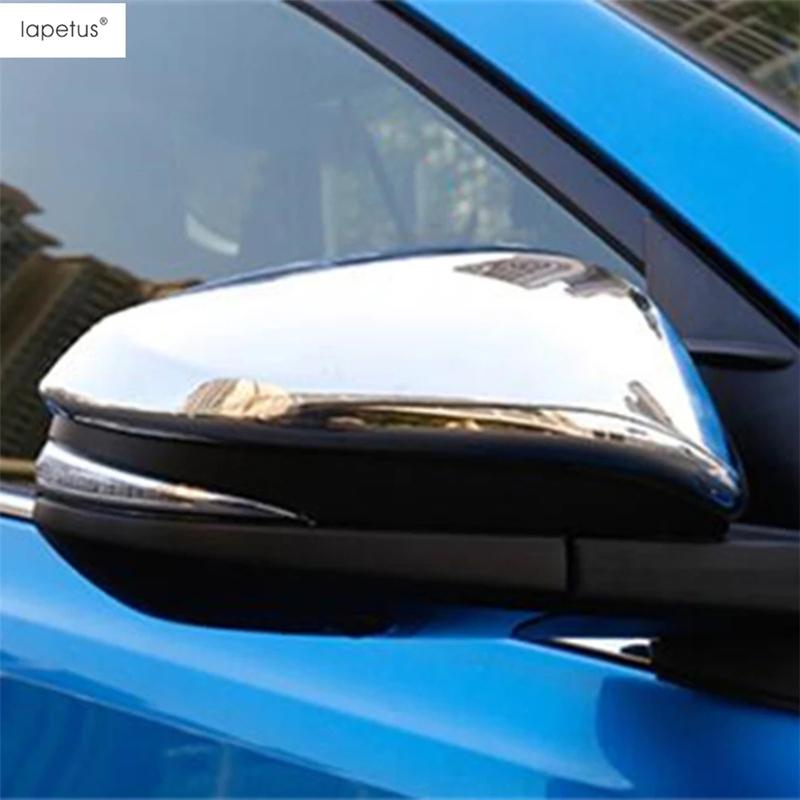 Ozdobna Nakładka na Lusterko Boczne Tylne Drzwi Samochodu Listwa Akcesoria ABS Chromowane Do Toyota Rav4 Rav 4 2014 2015 2016 2017 2018