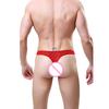 Pánská tanga prodyšná, tenké spodní prádlo s nízkou síťovinou, elastické