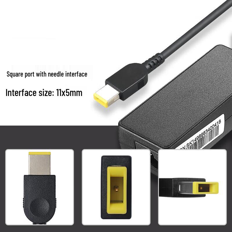 ThinkPad 65W Square Port Laptop Charger