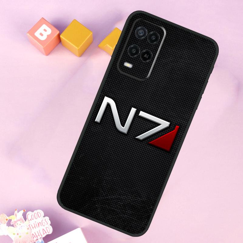

N7 Mass Effect Case For Oppo A54 A74 A94 A40 A60 A80 A18 A38 A58 A78 A98 A96 A76 A16 A15 A17 A57 A5 A6 Pro OPPO A94 5G