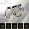 5 Metal Stainless Steel  Cage Male Chastity Device   Rings