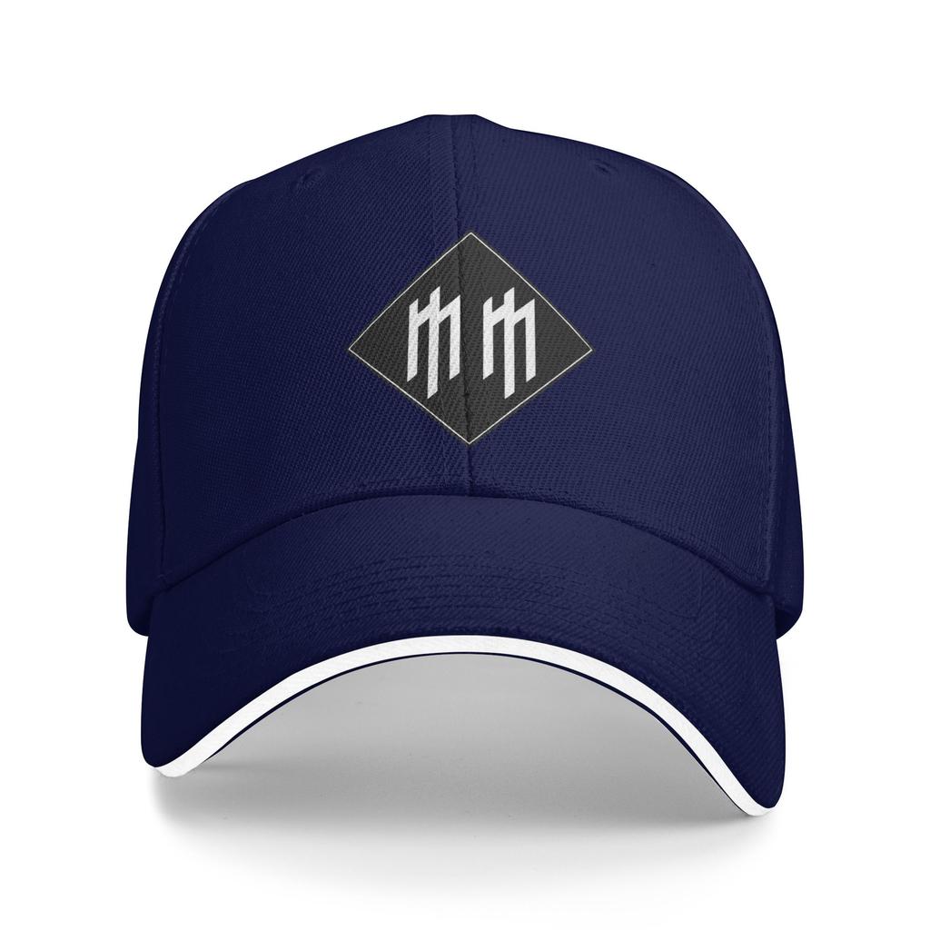 MM Logo Baseball Cap  Tennis Skate High Quality Trucker Hat Female Male Casual Custom DIY Baseball Caps