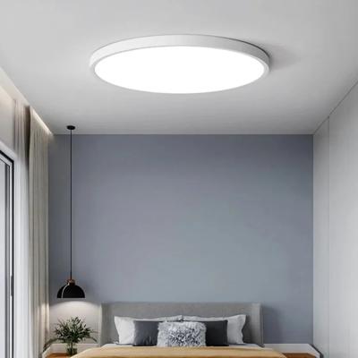 LED Tavan Lambası Modern Basit Ultra İnce Yuvarlak Dekoratif Işık Yatak Odası Çalışma Odası Oturma Odası Yemek Odası İç Mekan Aydınlatması Avize