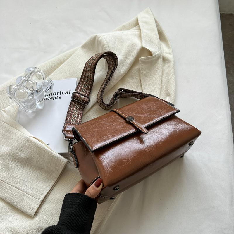 

Классический винтажный стиль, женская сумка через плечо с пряжкой и ремешком, женская сумка для девочек, сумки-портфели, сумка через плечо 25x15x11cm жёлтый/коричневый