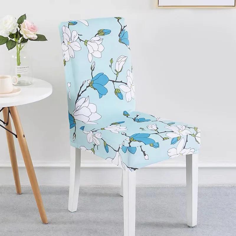 Stoff-Stuhlbezug für Esszimmerstühle Bezüge Wohnzimmer-Stuhlbezug für Stühle für Esszimmer/Küche Stretch-Stuhlbezug