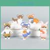 Mofusand Cute Cat Animal Costume Model Ornament Set For Collectors And Children