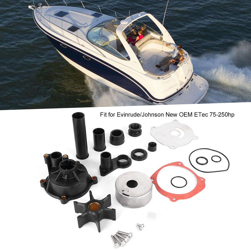 Water Pump Impeller Kit Outboard Engine Repair Parts Fit for Evinrude Johnson New OEM ETec 75 250hp 5001595