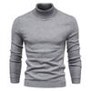 And Winter Thickened Warm Sweater Medium Collar Men's Multi-color Sweater
