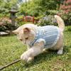 Thin Fabric Pet Mesh Vest Bow Design Pet Princess Dress Dog Two Leg Hoodie  Outdoor Walking