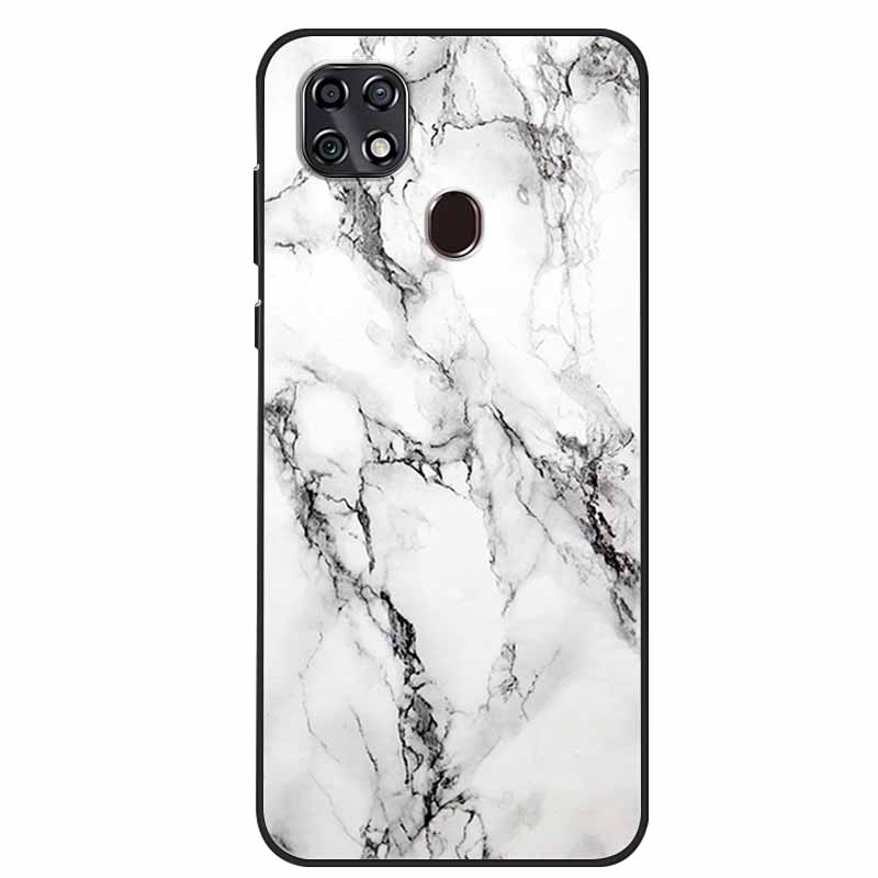 For ZTE Blade 20 Cases 20 Smart Marble Soft TPU Silicone Phone Case For ZTE Blade 10 Smart Back Cover Coque Bumper Blade20 V1050