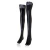 2pcs Lace Silicone Sexy Latex Stockings Pu Skinny Long Thigh High Glove Dance Clothes Woman Hose Erotic Sexy Lingerie Roleplay Toys