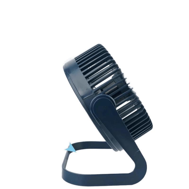 Compact Silent Electric Fan for Home, Office, or Dorm