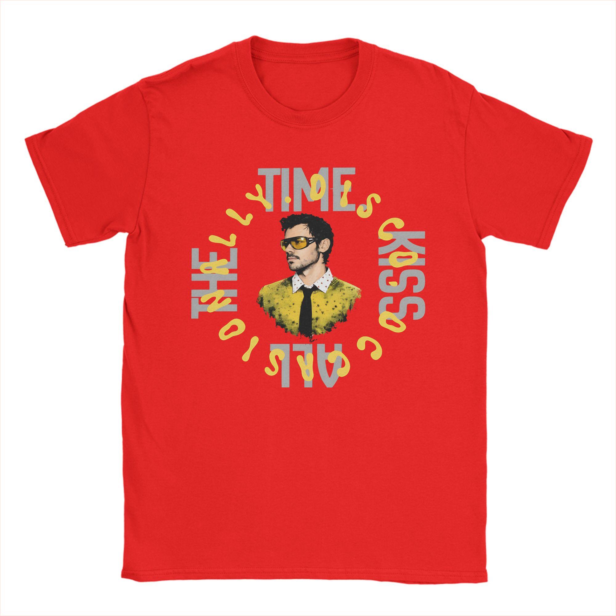 

Harry Styles Vintage Music Kiss Singer Albums Mens T Shirt Tee Shirt Short Sleeve O Neck TShirts Pure Cotton Summer Clothing S
