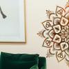 Lotus Wall Sticker Mandala Wall Decal Repositionable