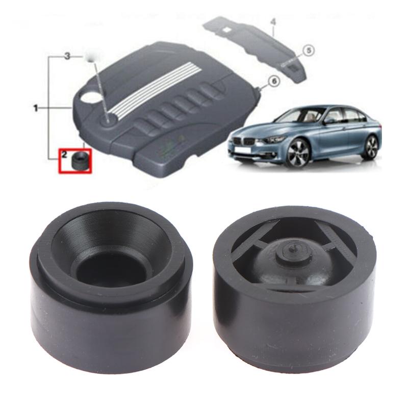 4 stuks rubberen motorafdekkingsteunen compatibel met BMW 2 3 4 5 6 7 Serie X1 X3 X4 X5 X6 steunbussen F10 E81 E87 F20 E90 F30 E60