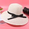 Women Sunscreen Big Brim Straw Hats Summer Foldable Panama Hat Girl Outdoor Beach Visor Sun Cap Female Portable Travel Caps