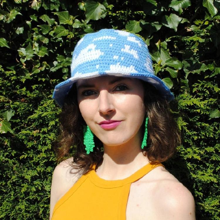 Knit Fisherman Hat Flame Hat Bucket Hat Pattern Crochet Bucket Hat Cloche Hat