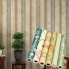Non-woven Fabric Self Adhesive Wallpaper Aluminum Foil Bottom American Retro Wall Sticker  Wardrobe