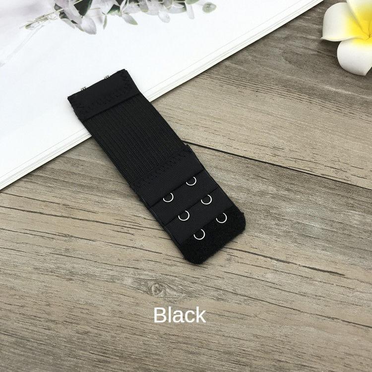 Elastic Elastic Small Two Breasted Underwear Extension Buckle Bra Extender Hook and Eye Closure Breasted Three Rows 2 Buckle Extension Buckle
