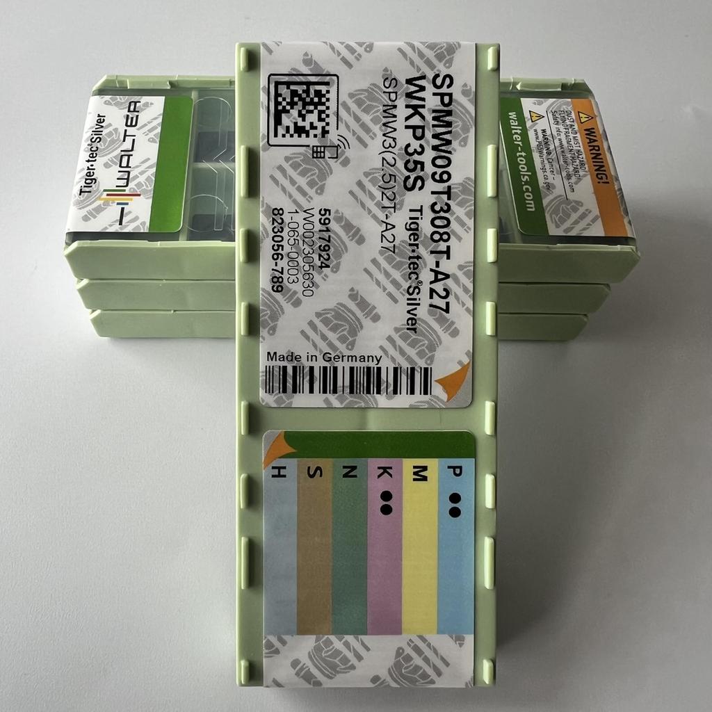 WALTER / SPMW09T308T-A27 WKP35S / Carbide CNC Blade 10 Pcs