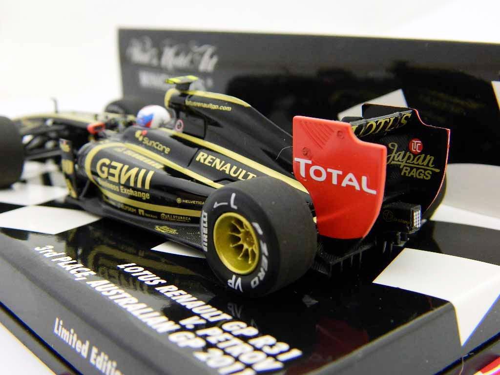 

PMA Lotus Renault GP R31 3-е место Гран-при Австралии 2011 Готовое изделие 1/43 В.Петров