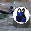 Gilet de Kayak Adulte Gilet de Sauvetage Polyvalent pour Canoë Sports Nautiques Kayak S bleu foncé