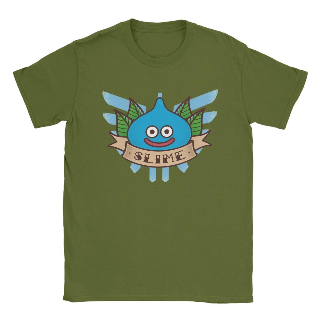 Slime Dragon Quest T Shirts for Men Cotton Humor T-Shirt O Neck Tee Shirt Short Sleeve Tops Gift Idea
