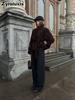 Long Sleeve Velvet Jacket for Women Autumn Winter Casual