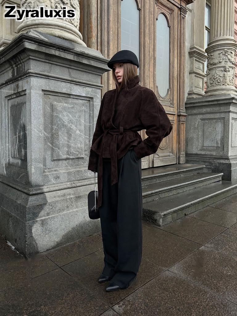 Long Sleeve Velvet Jacket for Women Autumn Winter Casual