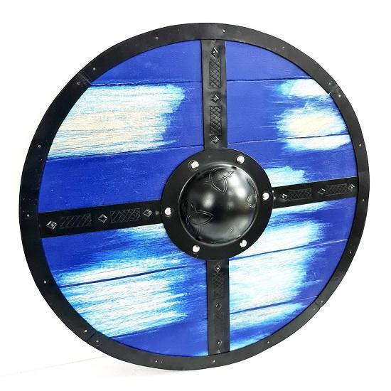 Medieval Wooden Unique Viking Shield Battle Ready Viking Shield  Perfect