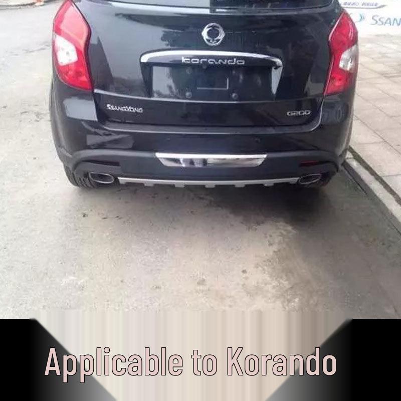 Front & Rear Bumper Guard Bar for SsangYong Korando - Decorative Modification Accessory