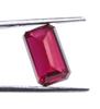 12.25 Carat Exclusive Emerald Shape Certified Burma Transparent Red Ruby Gemstone SN16