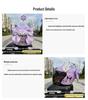 Kuromi Kids' Helmet: 1-12 Years, Fall-Resistant, Warm for Autumn/Winter, Electric Vehicle Safety.