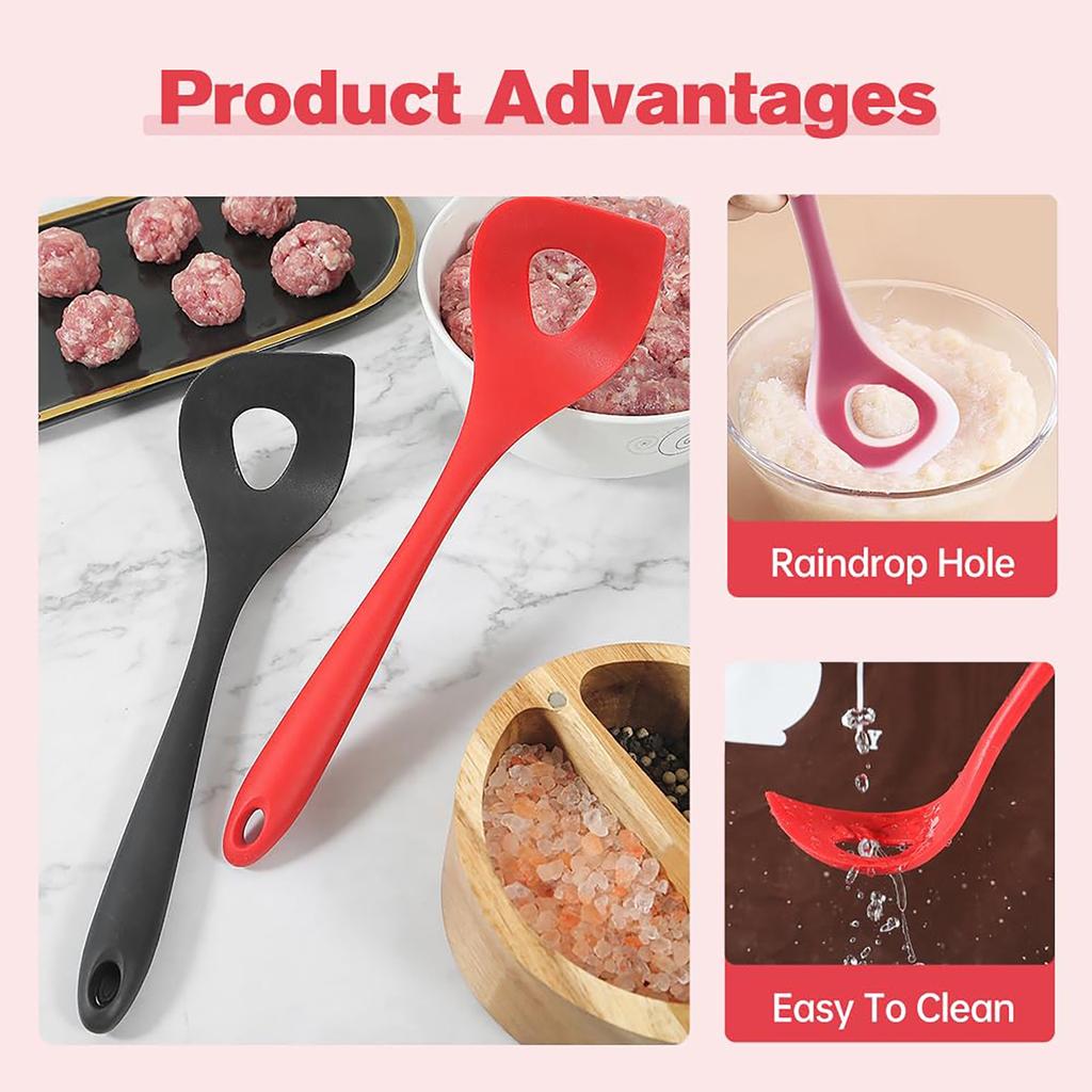Nástroje na výrobu masových kuliček Nepřilnavá lžíce na masové kuličky Tvořítko na kuličky Silikonová lžíce na masové kuličky Rybí kuličky