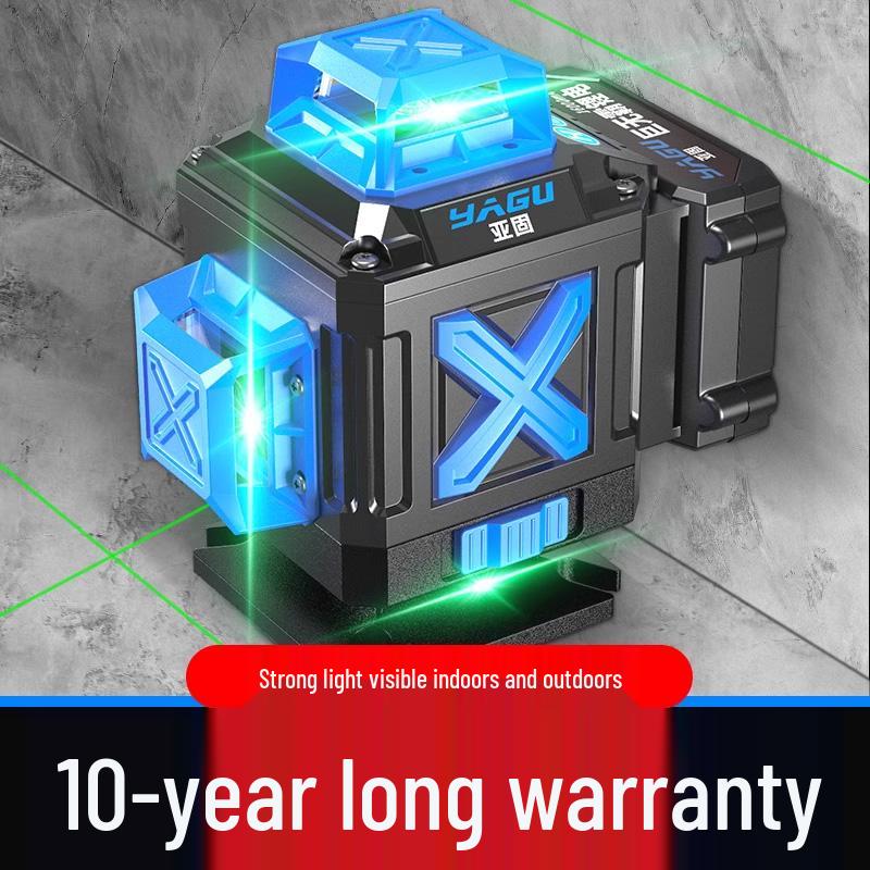Universal Green Light Laser Spirit Level with Lithium Battery Charger