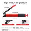 Double Zinc Pump Butter Gun Oiling Tool Dichuang Red Diamond Grease Gun Car Repair Oiling Tool Double Lever Manual