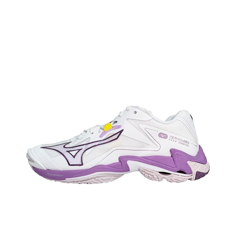 Mizuno Wave Lightning Z8 White Patrician Purple Women Sneakers Quince V1GC240010