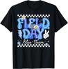 Field Day Blue Team Retro Flower T-shirt