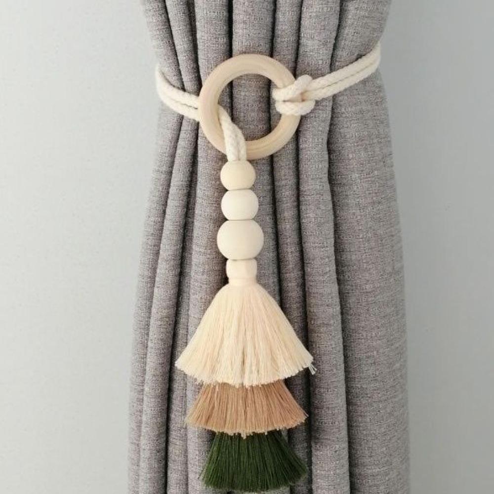 Tassel Curtain Holdback Elegant Window Curtain Buckles Simple Curtain Tiebacks Home Decor