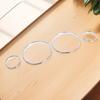Chrome Dashboard Dial Gauge Rings Bezel Trim Gauge Cluster Dashboard Rings Bezel for BMW 5 Series E39 7 Series E38 X5 E53