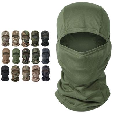 Multicam Tactical Balaclava Vollgesichtsmaske Schildabdeckung Radfahren Jagdhut Camouflage Balaclava Schal