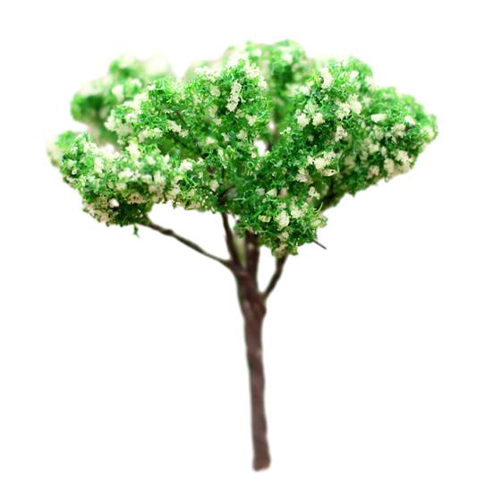 Model Trees DIY Micro Landscape Ornaments Decorative Miniature Blossom Trees for DIY Crafts And Moss Gardens