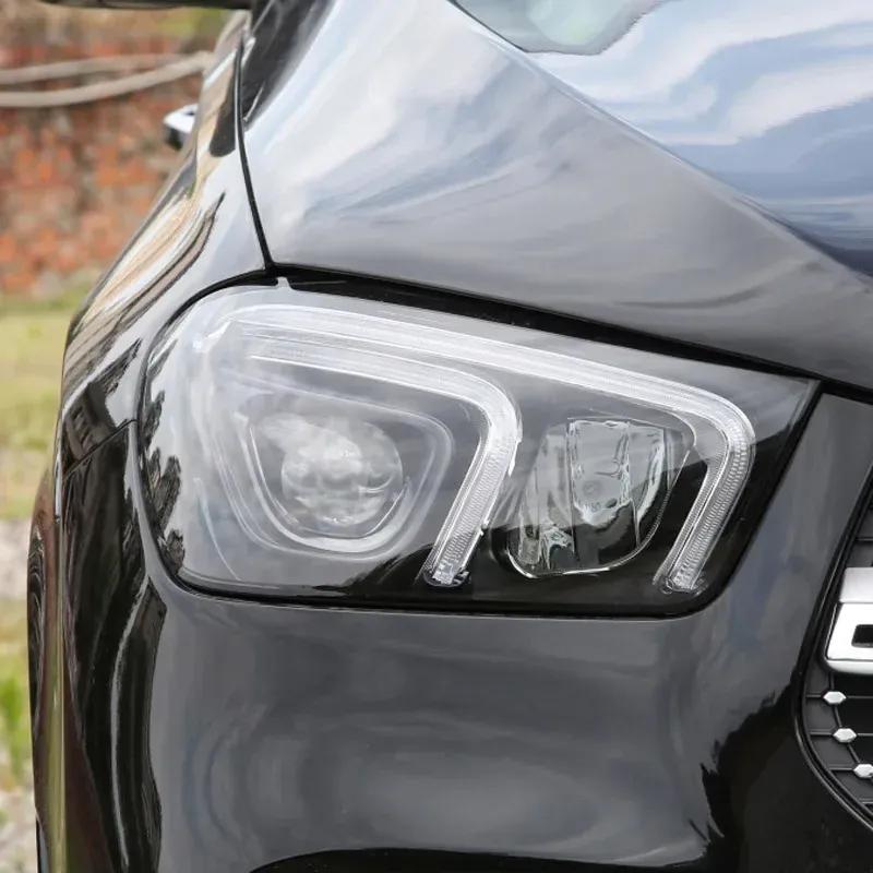 Car Front Headlight Lens Shell Cover Replacement For Mercedes-Benz GLE 2020 2021 2022 2023