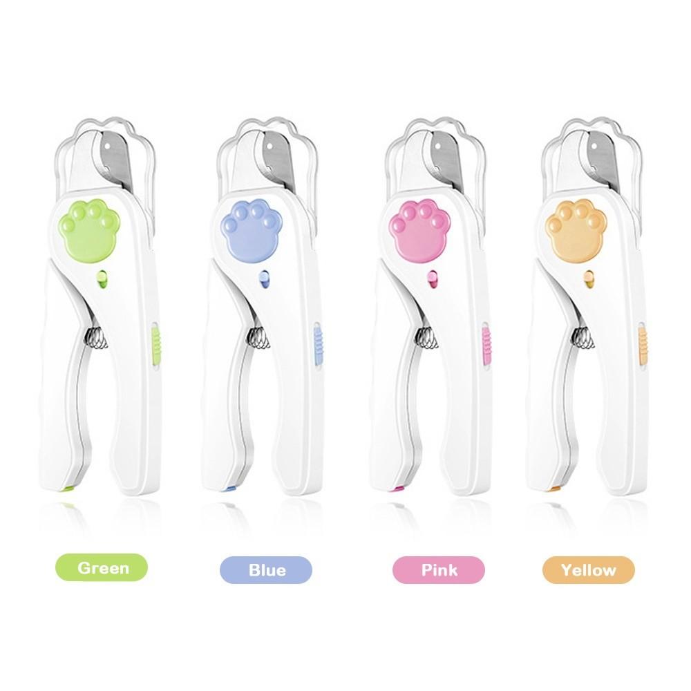 LED Light Dog Nail Cutter Portable Pet Claw Trimmer New Cat Nail Clippers  Pet Supplies