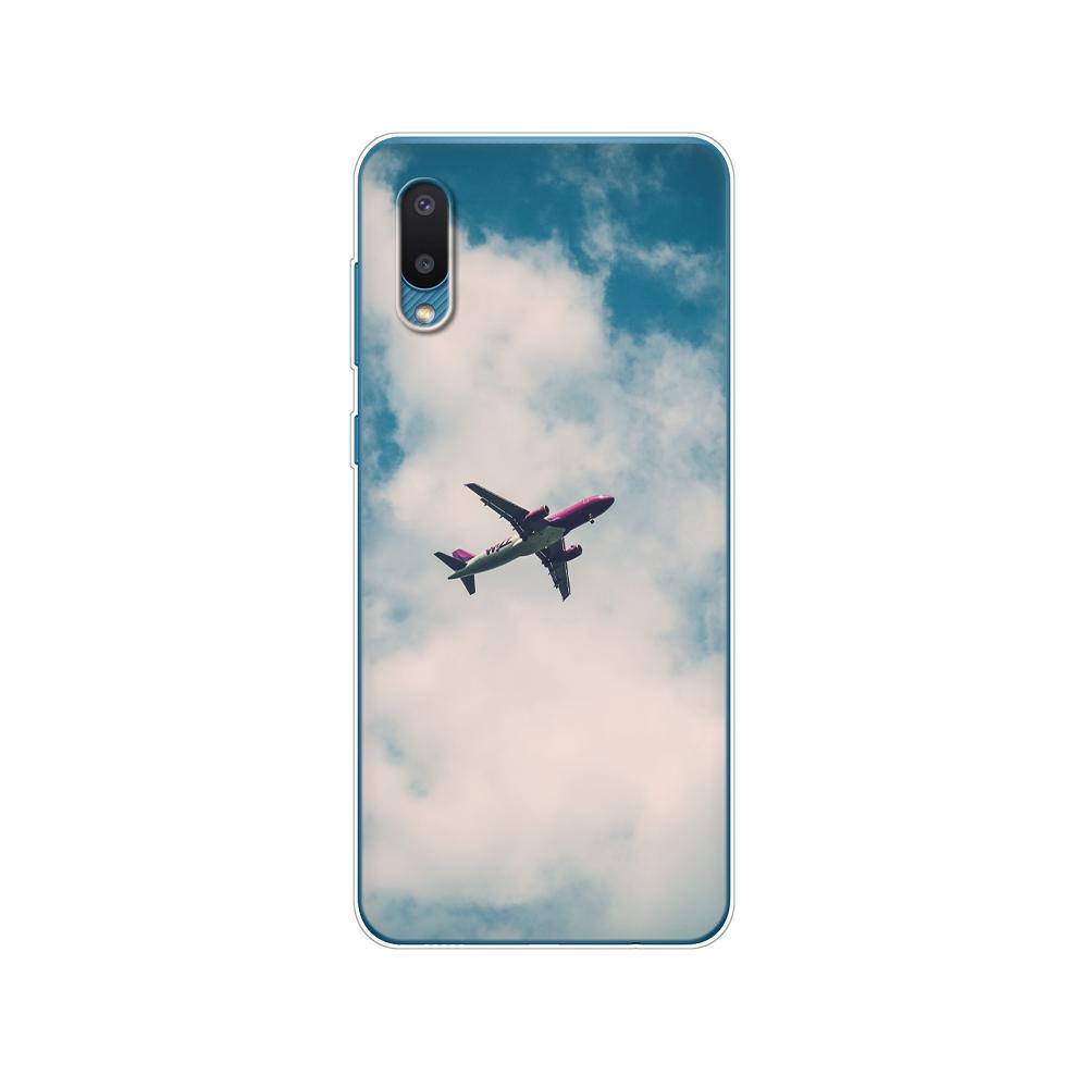 For Samsung A02 M02 Cover Soft Silicon Tpu Phone Back Case For Samsung Galaxy A02 Galaxy M02 SM-A022G A022 Bumper 6.5inch Flower