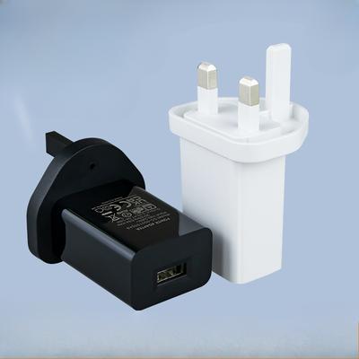 British 5V1A/2A Mobile Phone Charger UKCA Certified Power Dispenser Machine Preferred USB Port 5W Plug