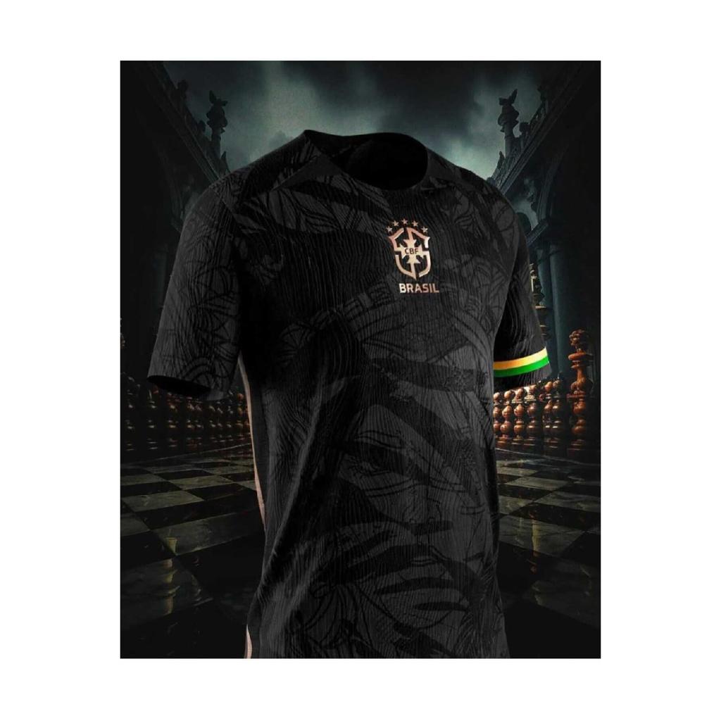 Vini Jr Brazil Black (black) Special Design Jersey