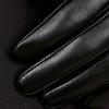 Cool Backless Half-Black Leather Gloves Short Half-Palm Cyberpunk Goth Nun Cos Dancing Accessories