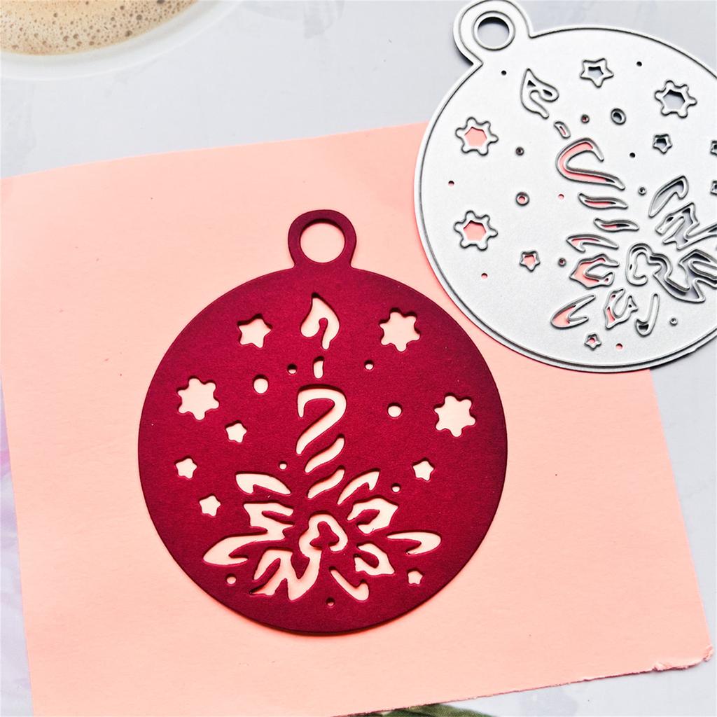 Christmas Pendant Metal Cutting Dies Stencils for DIY Scrapbooking Decorative Embossing Paper Cards Template Die Cuts
