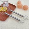 Doppelkopf-Schneebesen, Edelstahl-Mixer-Stößel, Handmixer für Paste, Suppe, Sahne, Eier, Leicht zu reinigendes Küchenwerkzeug